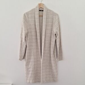 Zara Textured Cream Cardigan